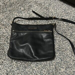 Michael Kors Black Crossbody Bag Sleek Minimalist Design